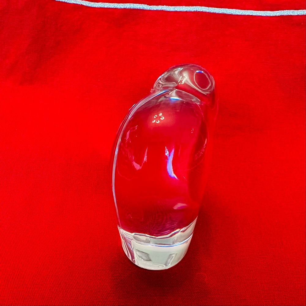 Baccarat - Clear Glass Elephant Sculpture - Home Art Accent - Picture 9 of 9